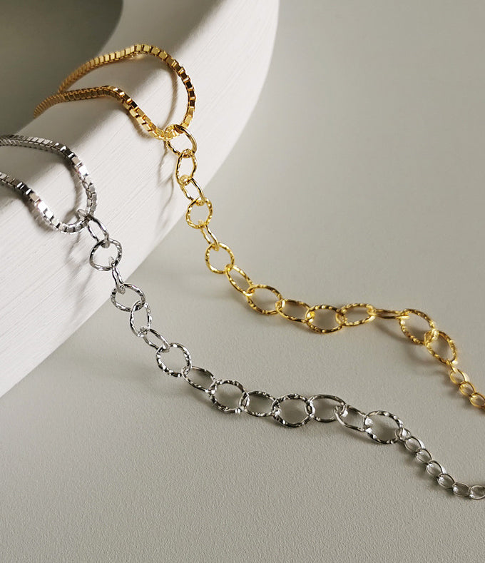 Asymmetrical Chain Bracelet