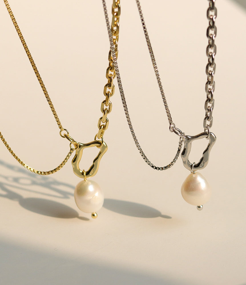 Asymmetrical Chain Necklace