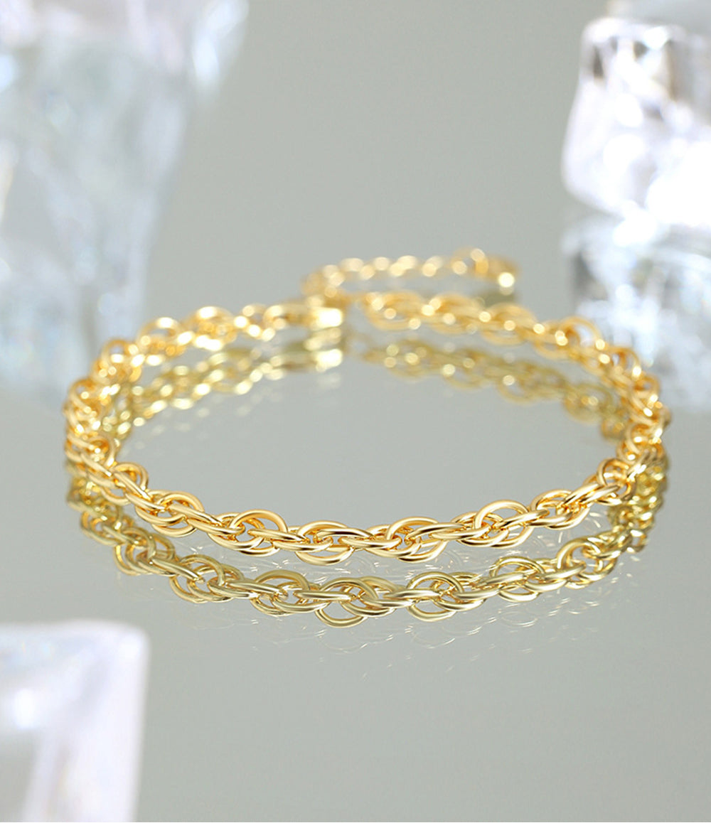 Entanglements Chain Bracelet - Gold