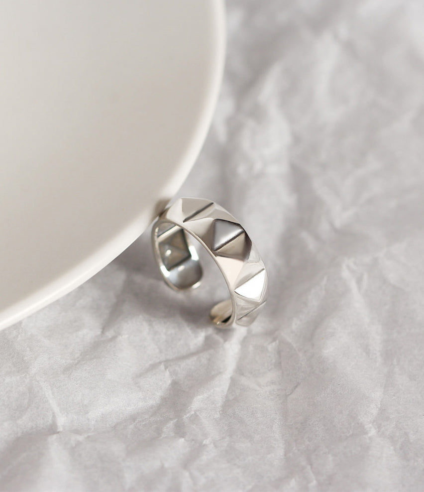 Studs Silver Ring