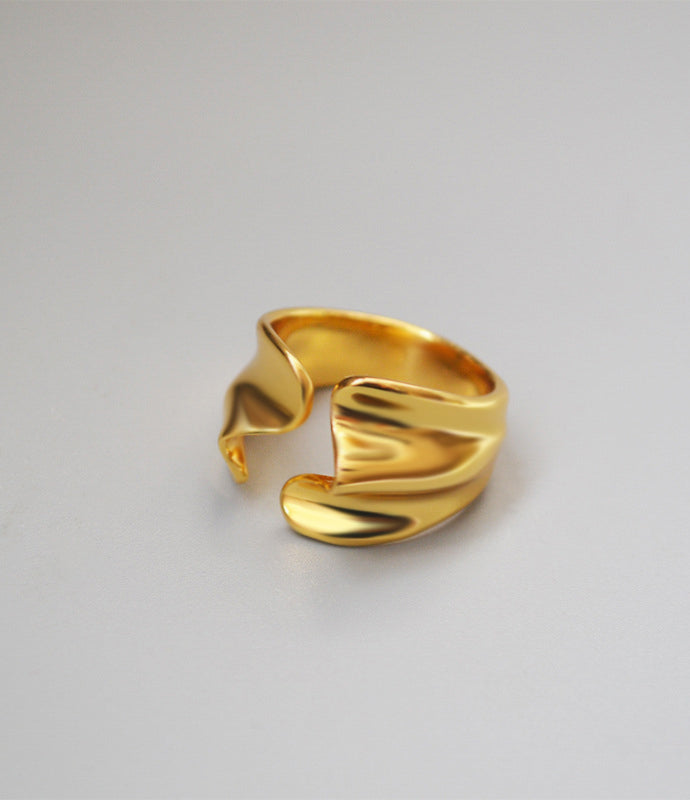 Wave Ring - Gold