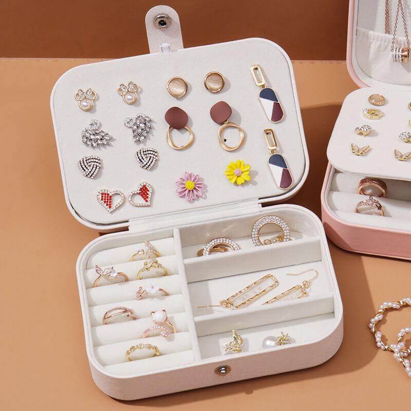 Soft Pink Dainty Jewelry Box - Nona